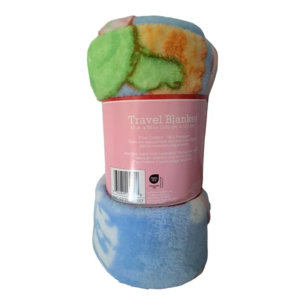 Strawberry Shortcake 40x50 Plush Travel Blanket Throw NEW‎